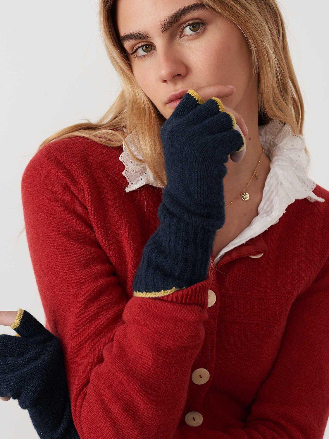 Brora Cashmere Fingerless Gloves