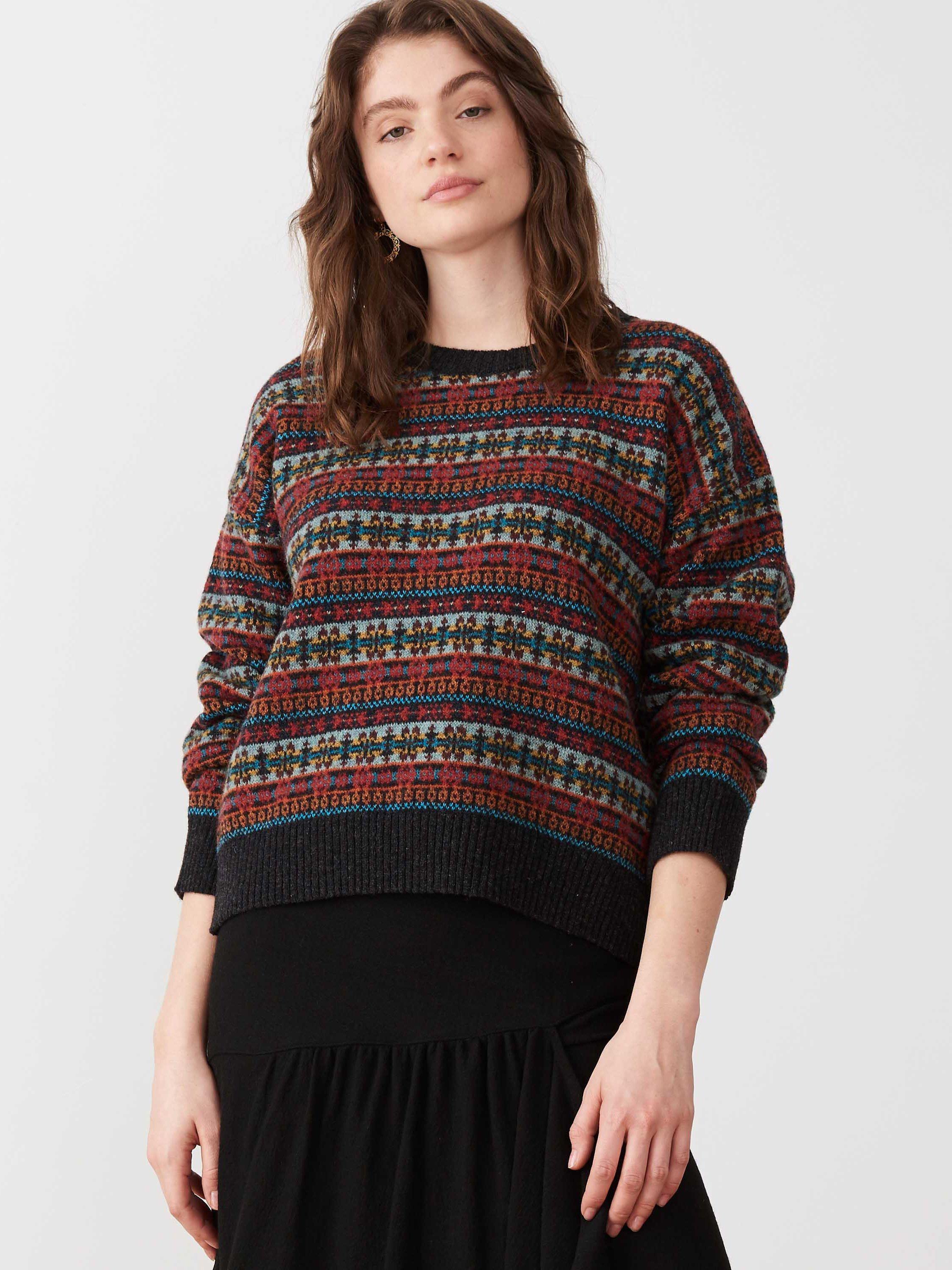 Brora Merino Fair Isle Jumper