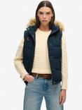 Superdry Everest Faux Fur Hooded Gilet