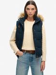 Superdry Everest Faux Fur Hooded Gilet