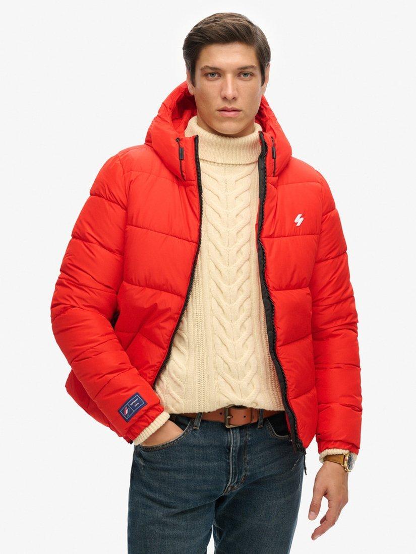 Superdry Sports Hooded Puffer Jacket
