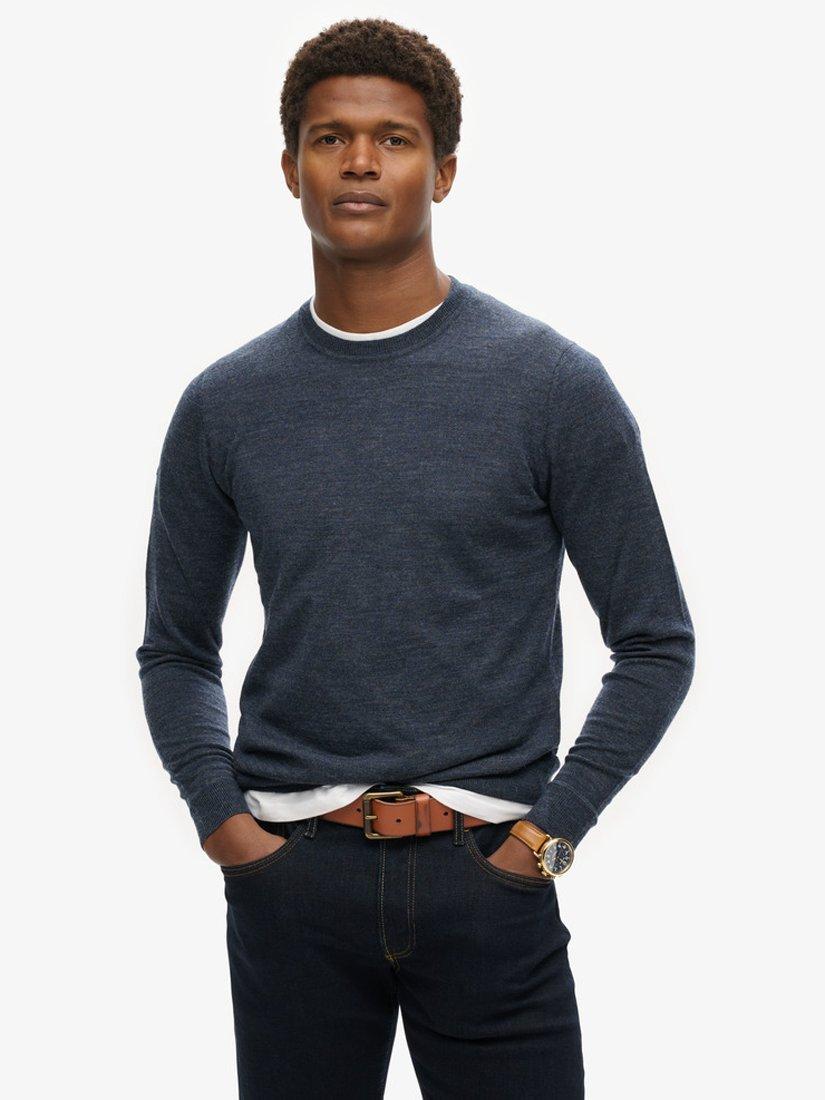 Superdry Merino Wool Crew Neck Jumper