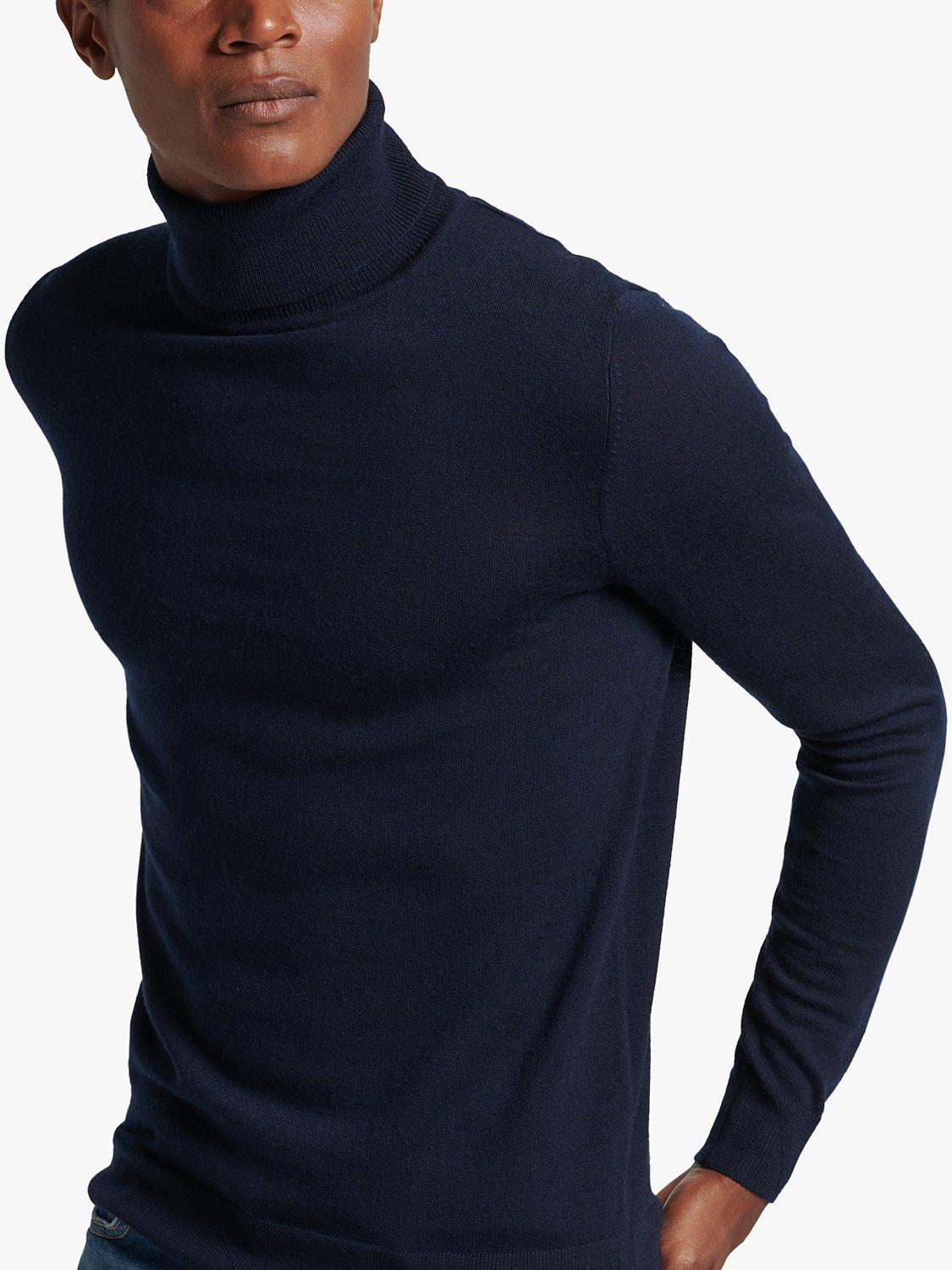 Superdry Studios Merino Roll Neck Jumper