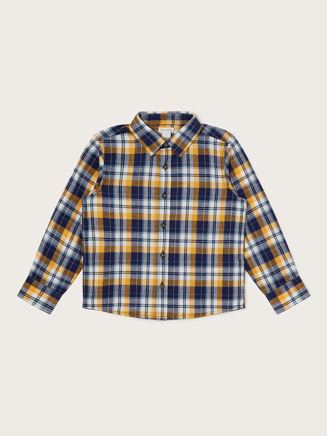 Monsoon Kids' Checked Shirt, Multi
