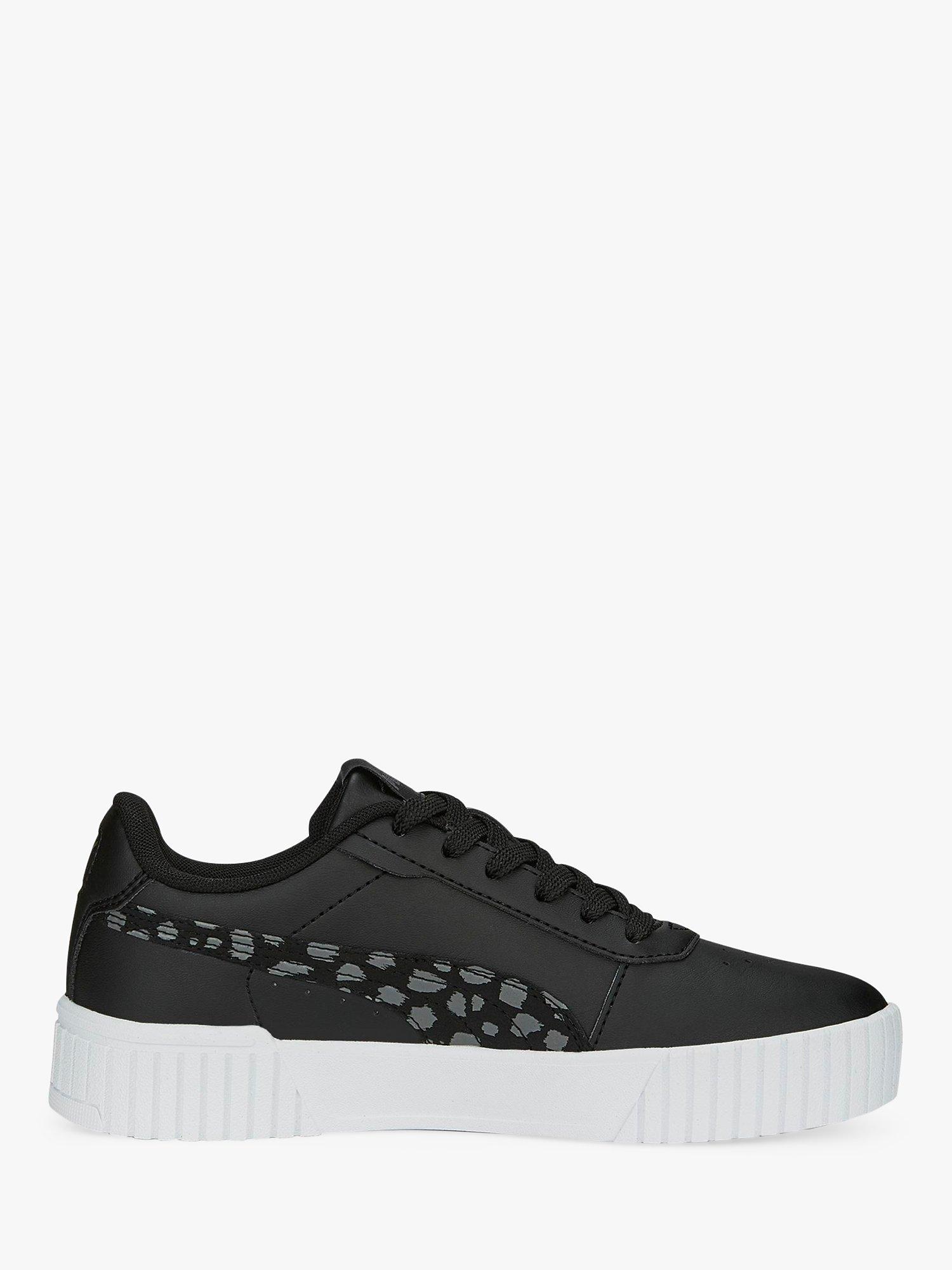 PUMA Kids' Carina 2.0 Animal Lace-Up Trainers