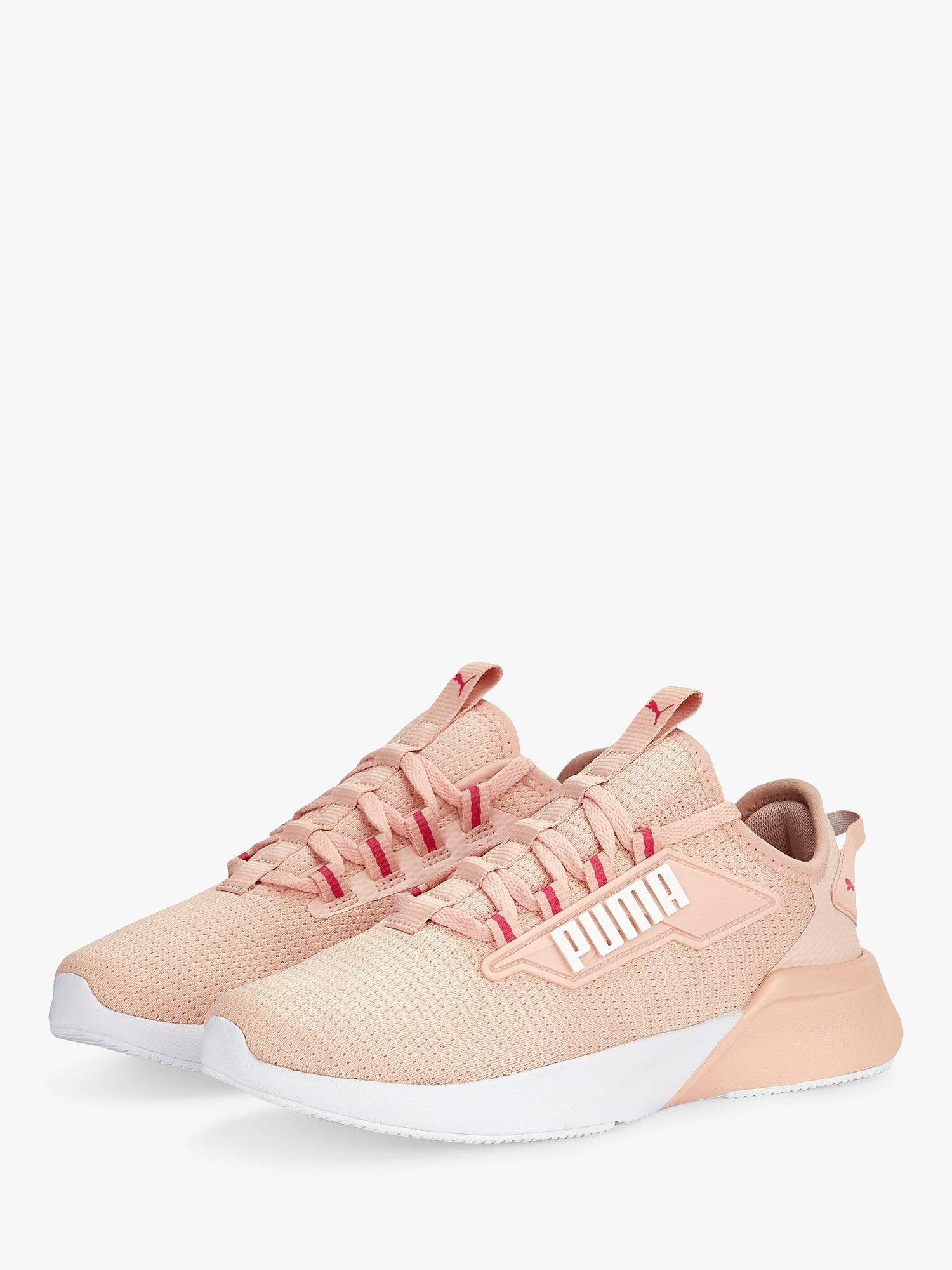 PUMA Kids' Retaliate 2 Lace-Up Trainers, Rose Dust/Glowing Pink