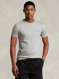 Polo Ralph Lauren Pima Cotton Custom Fit Crew Neck T-Shirt, Andover Heather