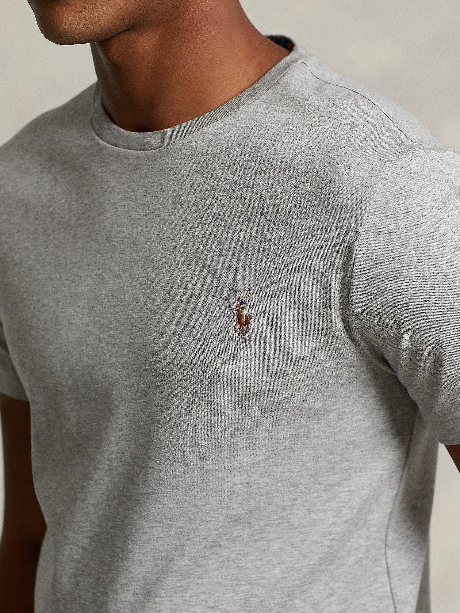 Product image 5 of 5, which shows Polo Ralph Lauren Short Sleeve Custom Fit Crew Neck T-Shirt, C012, S