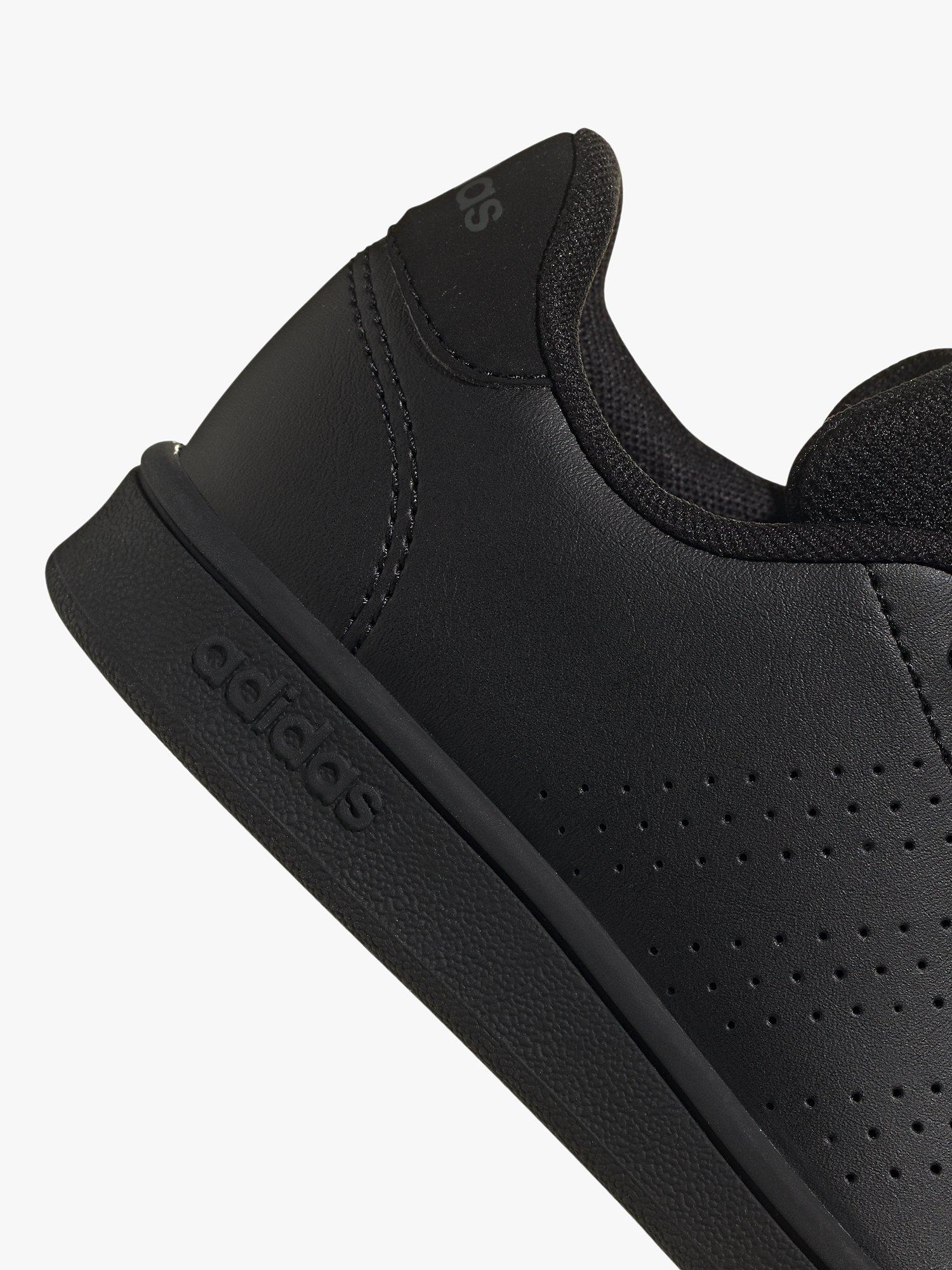 Adidas advantage all black online