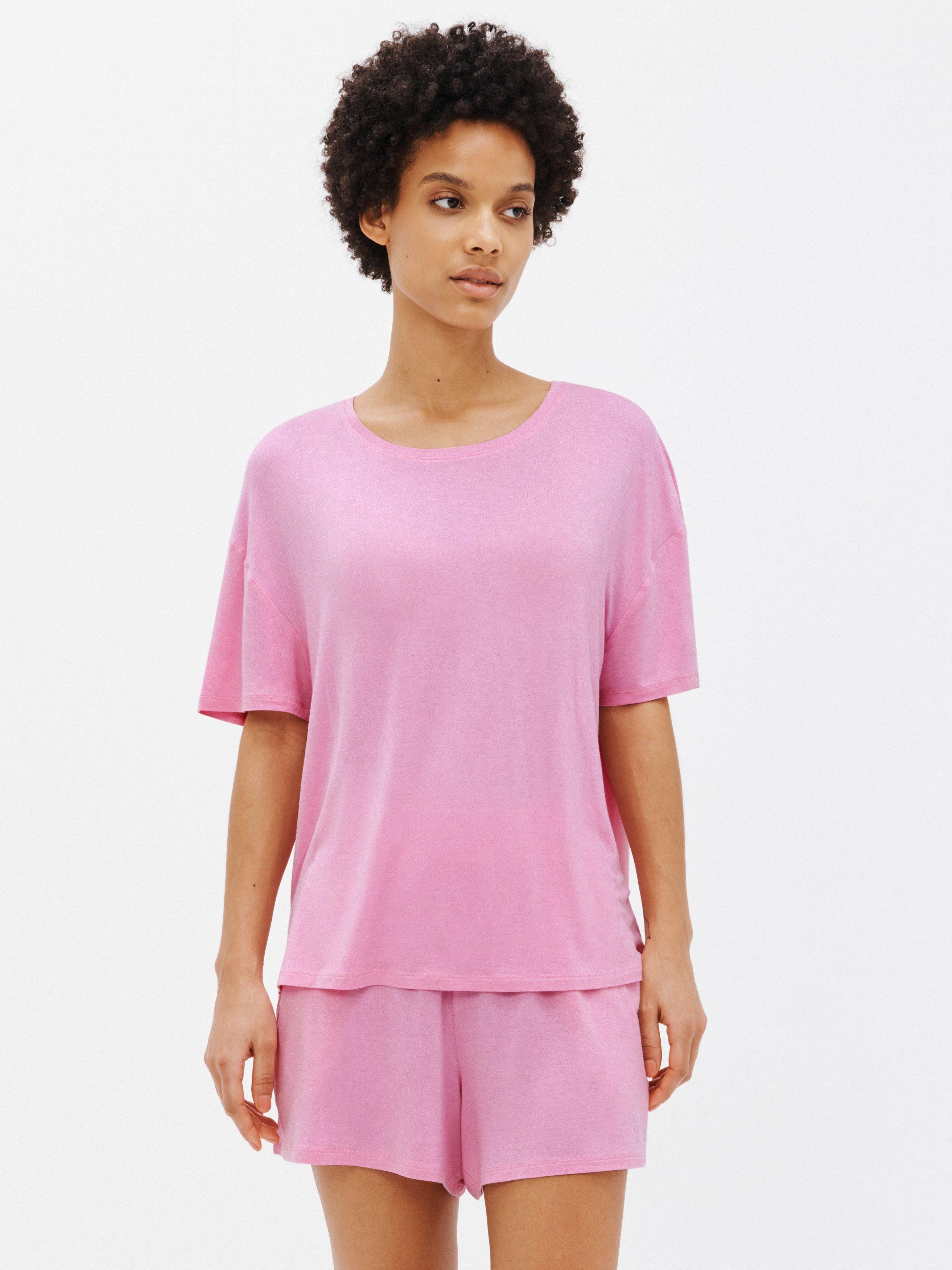 John Lewis ANYDAY Zara Shorty Pyjama Set, Pink