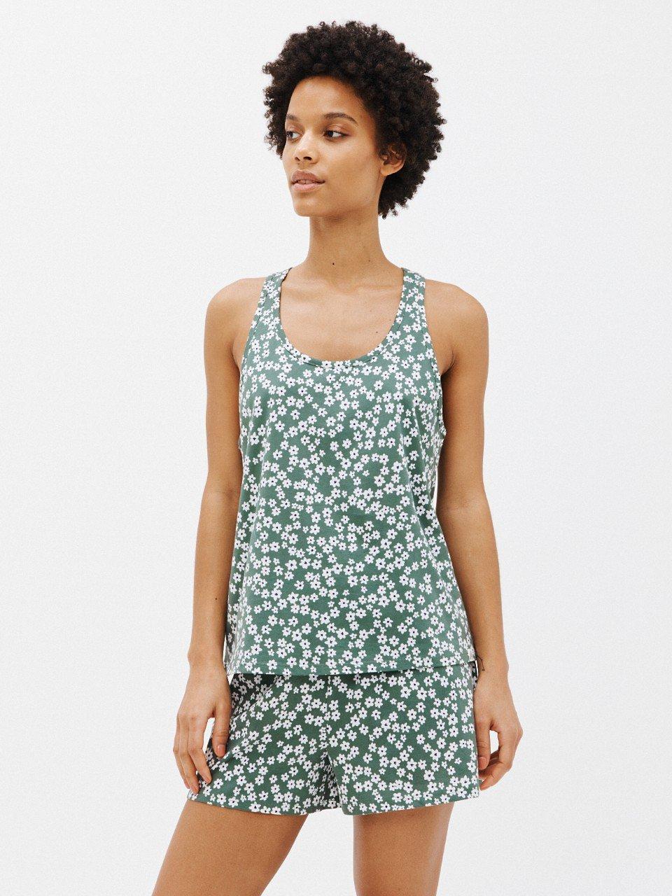 John Lewis ANYDAY Ditsy Floral Short Jersey Pyjama Set