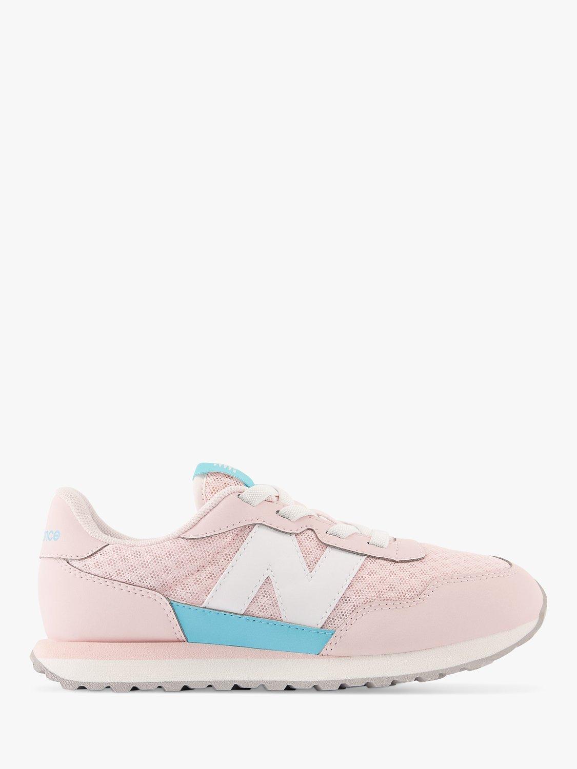 New Balance Kids' 237 Bungee Trainers, Shell Pink
