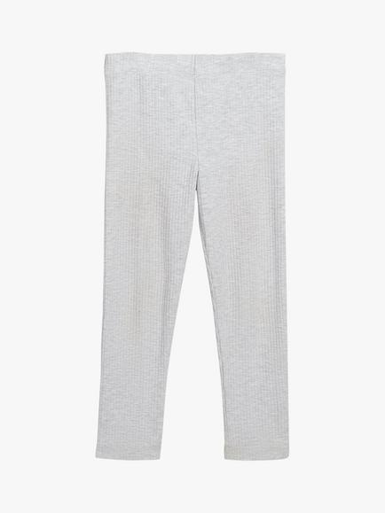 Whistles Ribbed Leggings, Grey, Grey