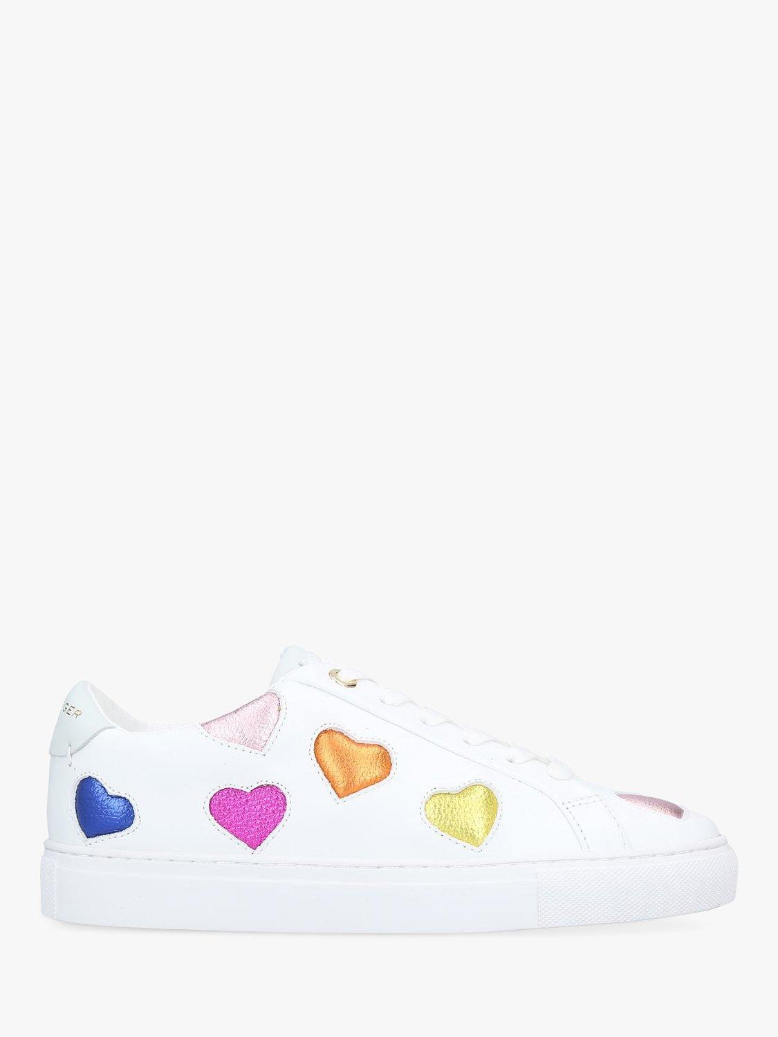 Kurt Geiger London Lane Love Leather Trainers, Multi