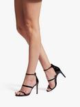 Kurt Geiger London Park Lane Patent Stiletto Heel Sandals