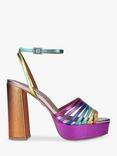 Kurt Geiger London Pierra Leather Platform Sandals, Multi