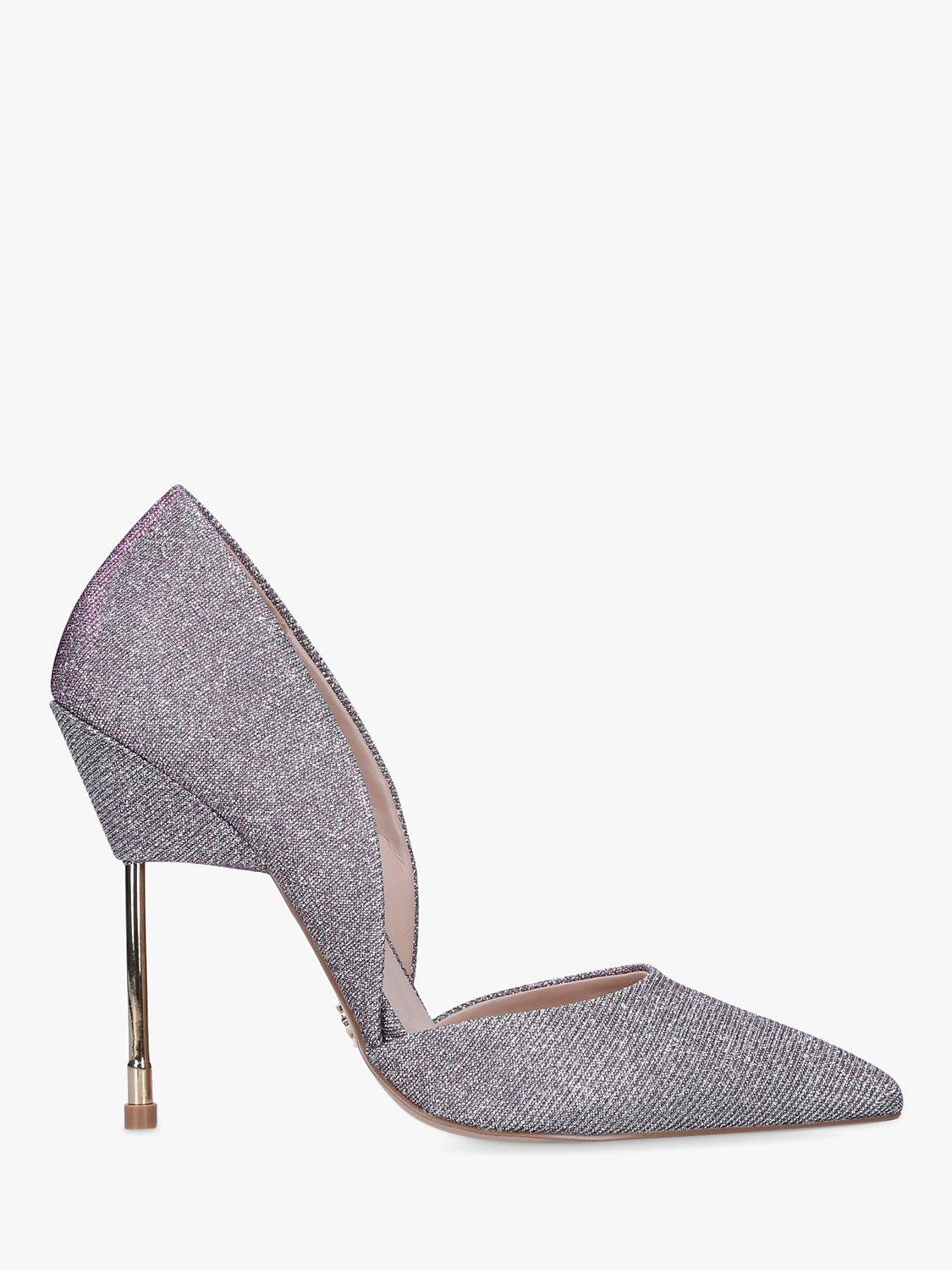 Kurt Geiger London Bond Metallic Court Shoes Pink