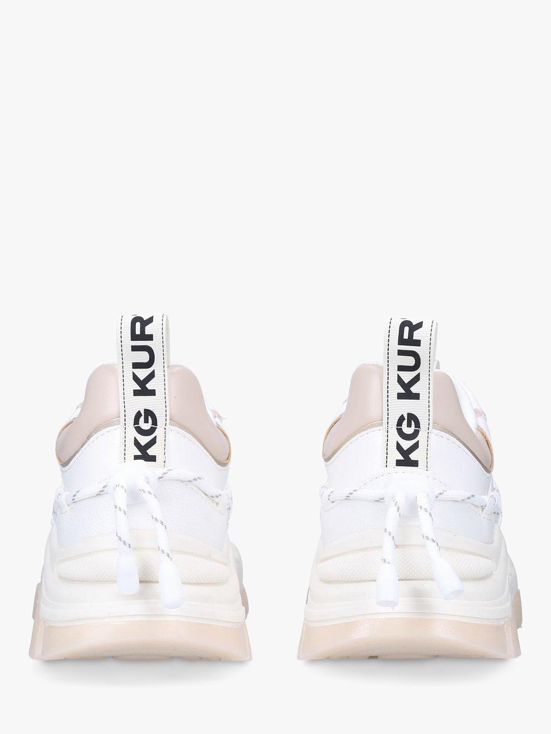 Product image 4 of 5, which shows KG Kurt Geiger Limitless2 Trainers, White, 3
