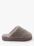 Pretty You London Jude Sheepskin Mule Slippers, Truffle