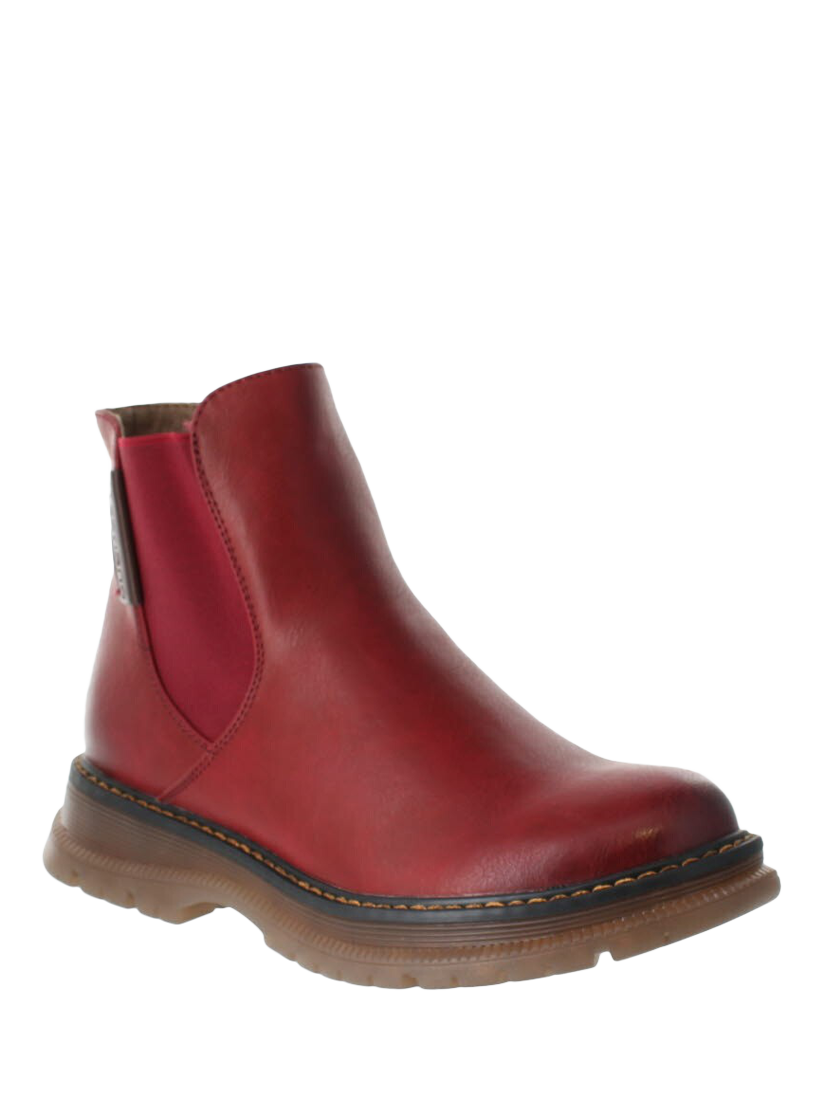 Product image 2 of 5, which shows Westland by Josef Seibel Peyton 02 Chelsea Boots, Red, 3