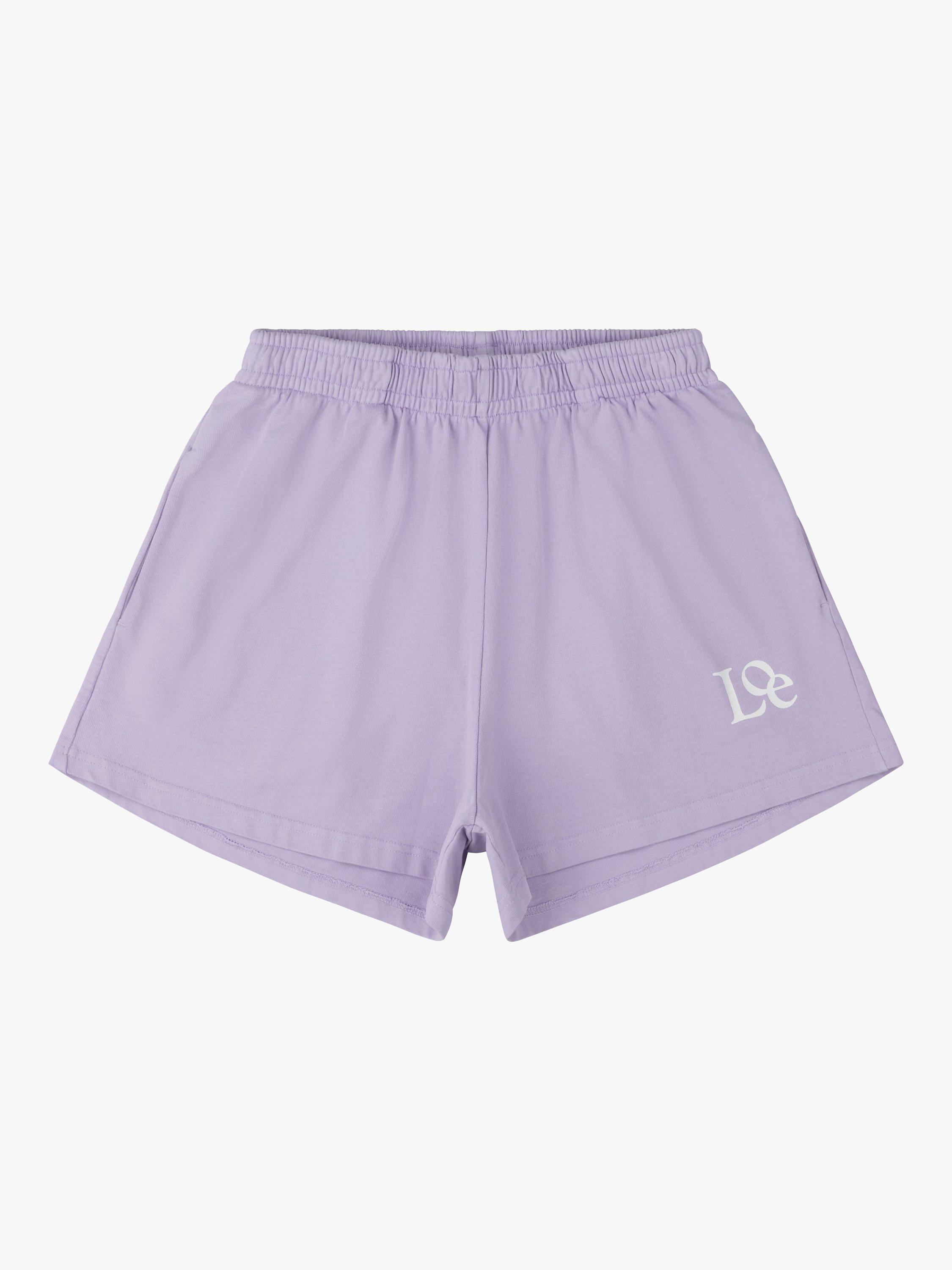 Life of ease Unisex Organic Cotton Sweat Shorts, Viola