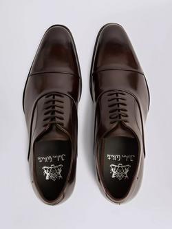 Moss John White Guildhall Brown Oxford Shoes - view 2, Brown
