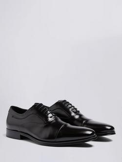 Moss John White Guildhall Brown Oxford Shoes - view 2, Black