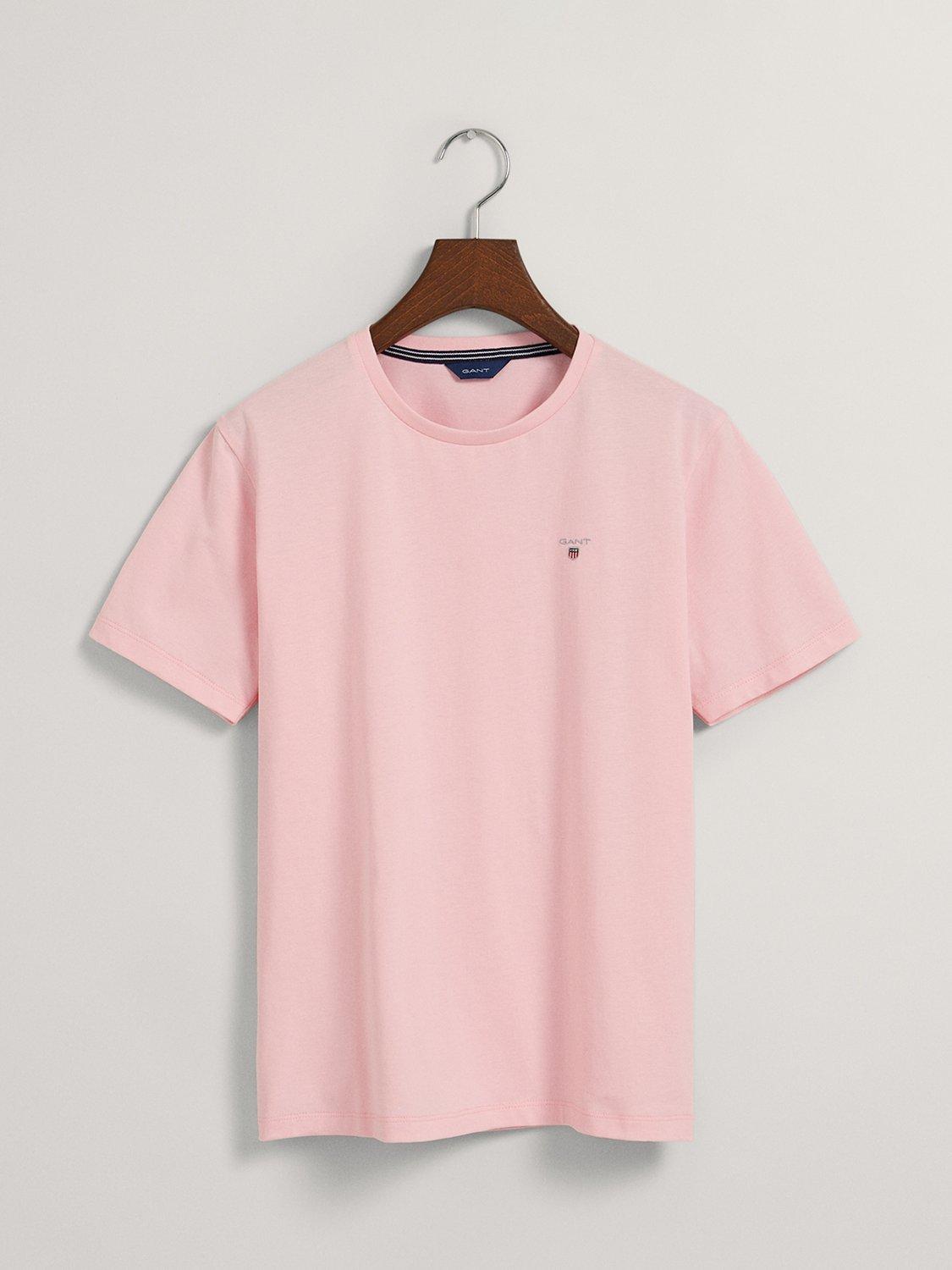 GANT Kids' Original Short Sleeved T-Shirt, California Pink