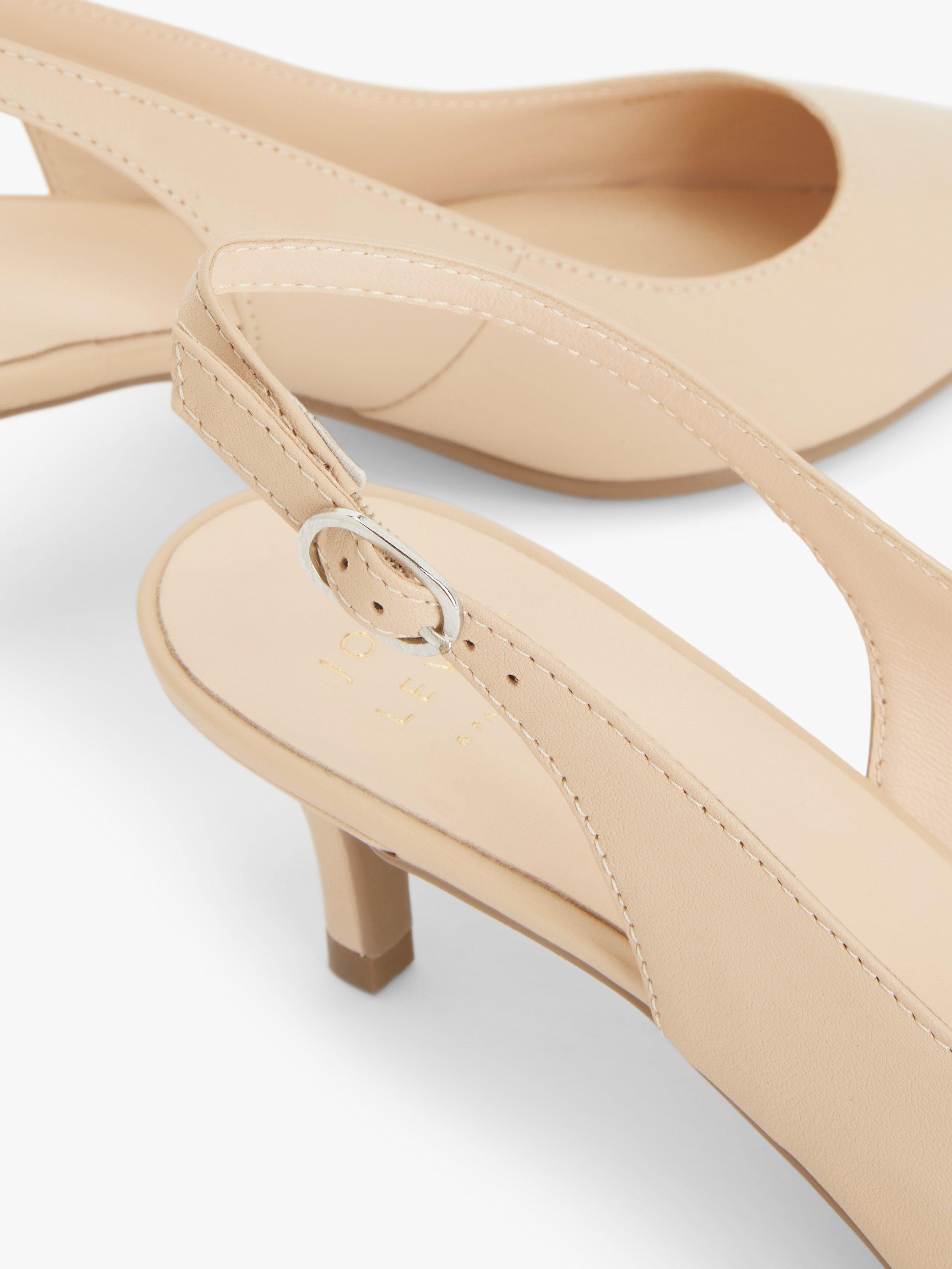 Nude kitten heel slingbacks online