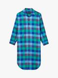 British Boxers Brushed Cotton Shire Check Nightshirt