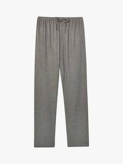 British Boxers Herringbone Brushed Cotton Trousers - view 2, Whitby Jet