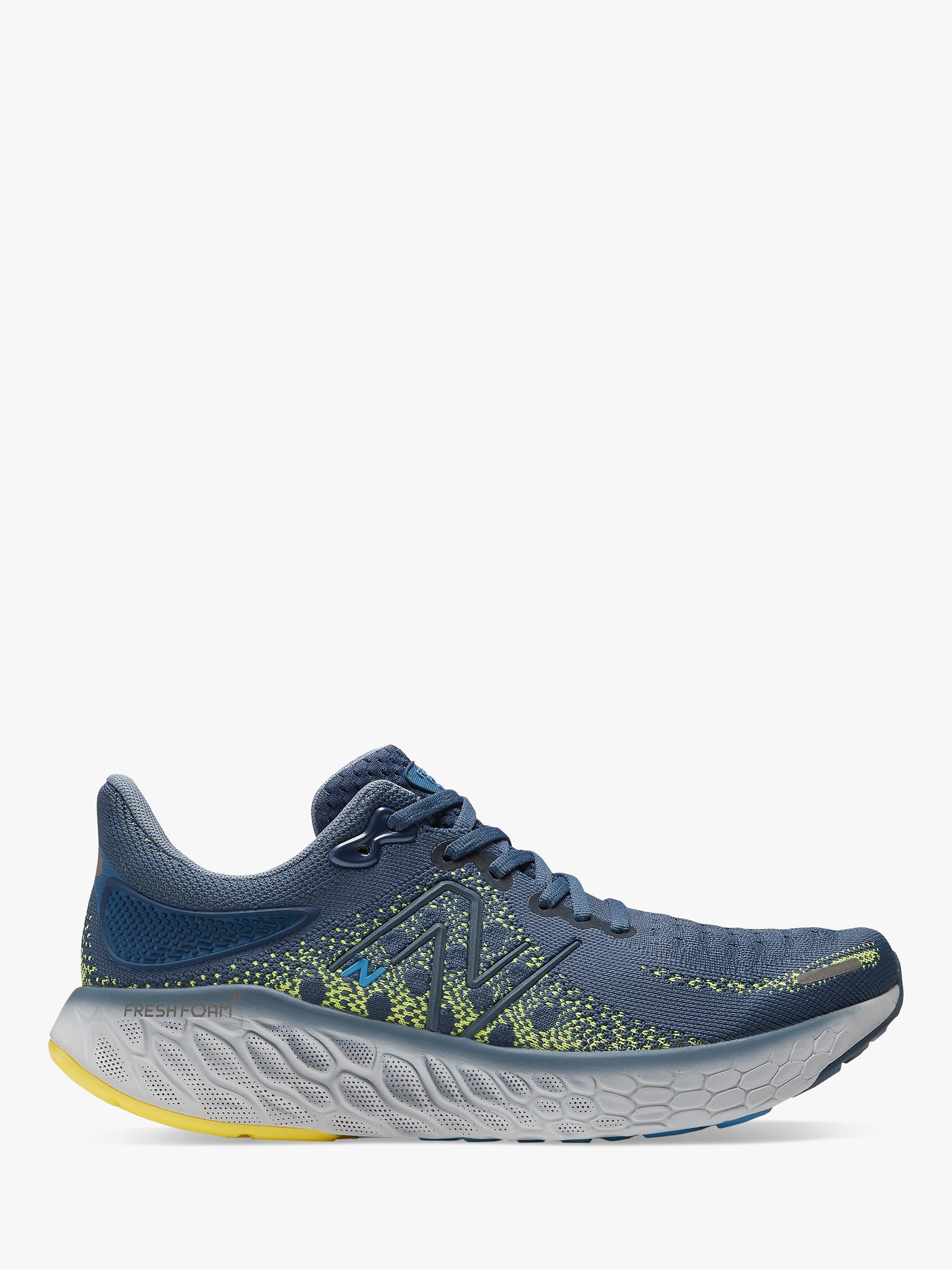 New Balance Fresh Foam X 1080v12 Men's Running Shoes, Vintage Indigo/Cosmic/Arctic Grey, 12.5