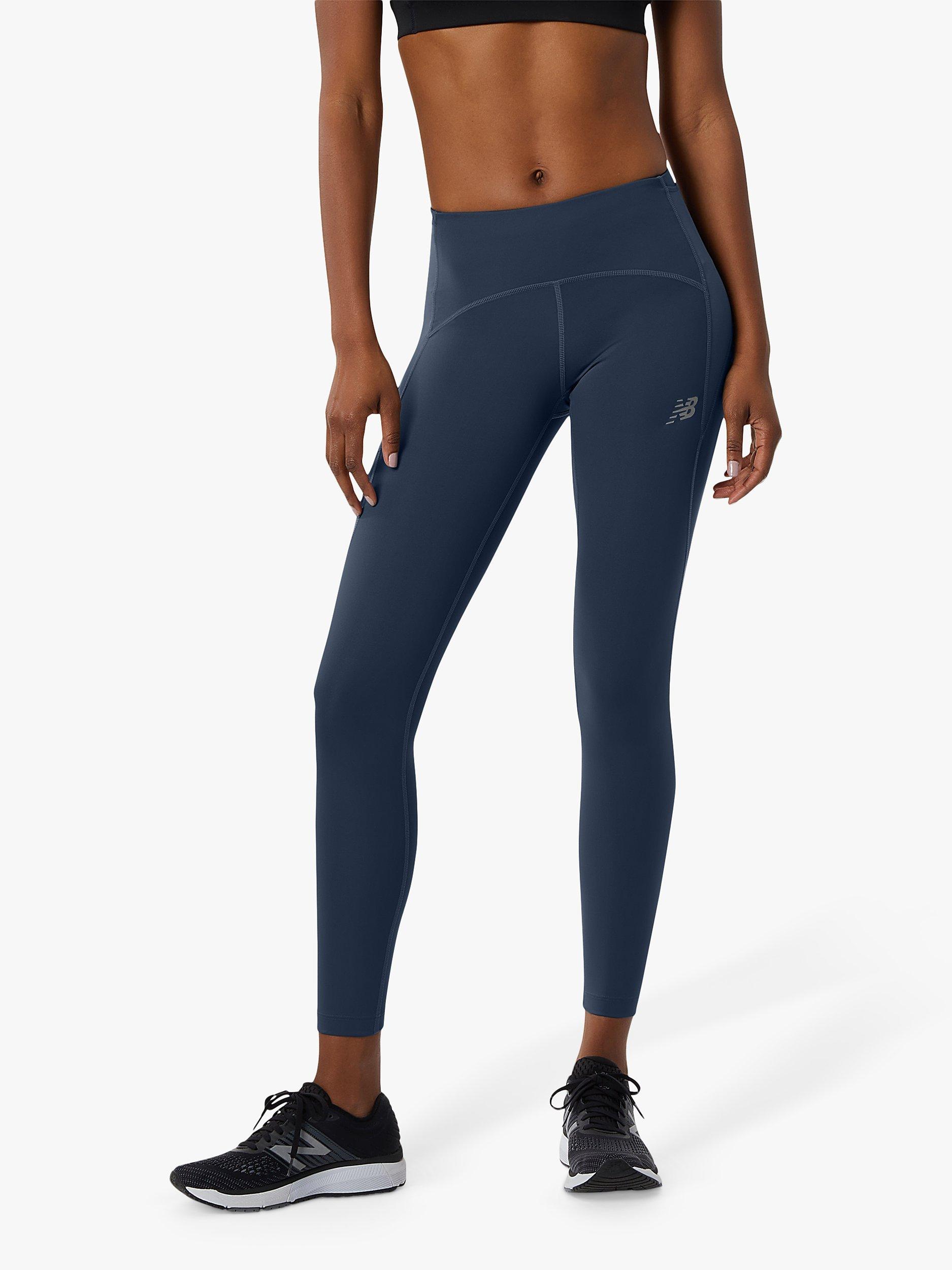 New Balance Impact Running Leggings, Natural Indigo