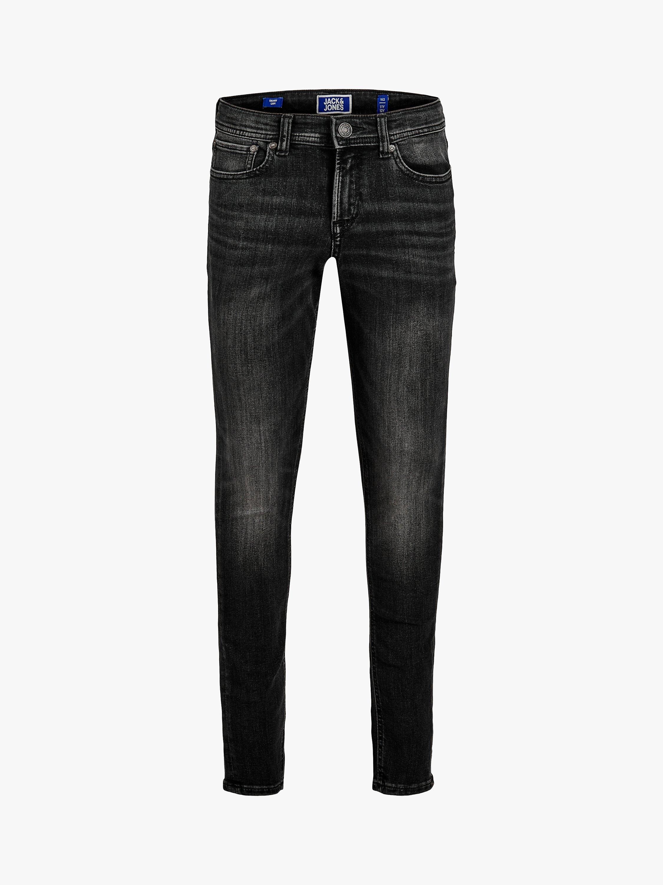 Product image 5 of 5, which shows Jack & Jones Kids' Washed Slim Jeans, Black, 6 years