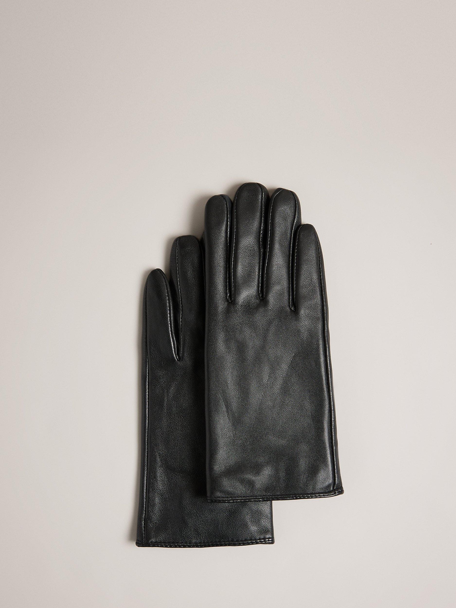 Ted Baker Arleo Leather Gloves, Black