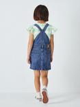 John Lewis Kids' Denim Pini Dress, Blue