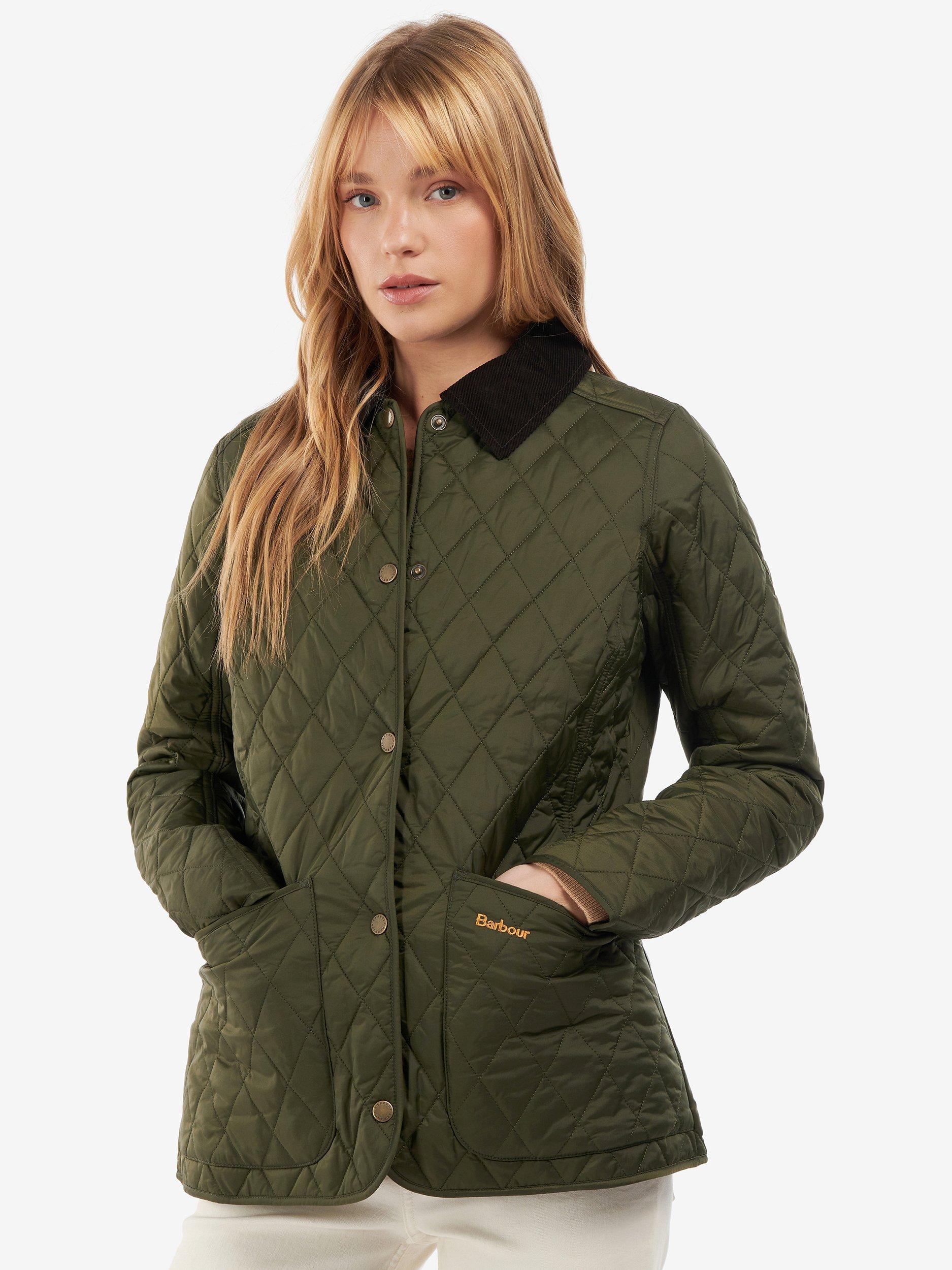 Barbour Annadale Quilted Jacket, Olive, 20
