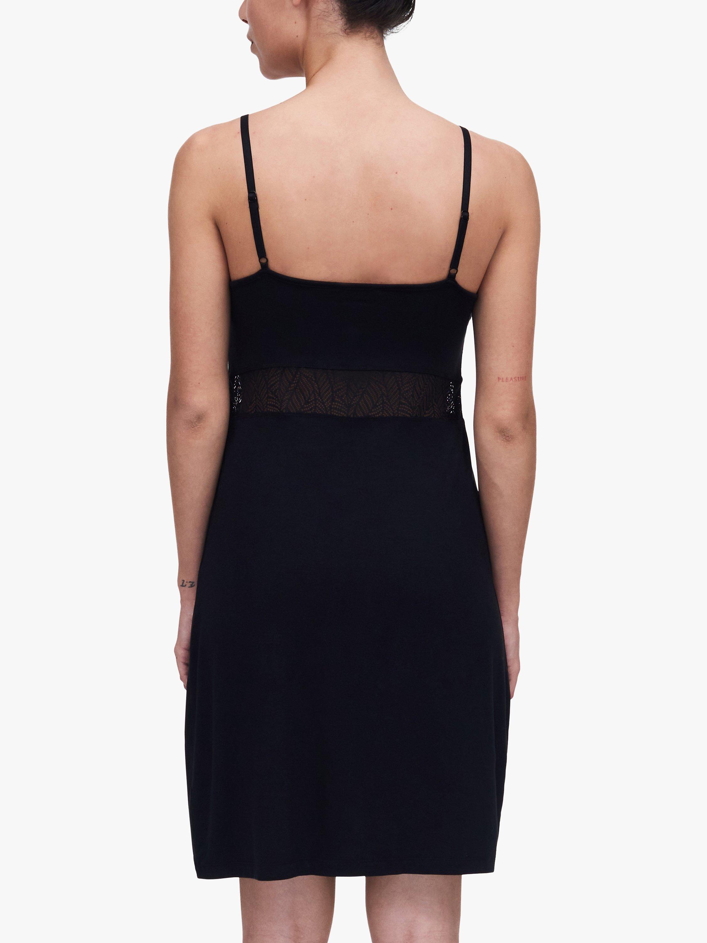 Product image 2 of 4, which shows Femilet Jazz Nightdress, Black, XS