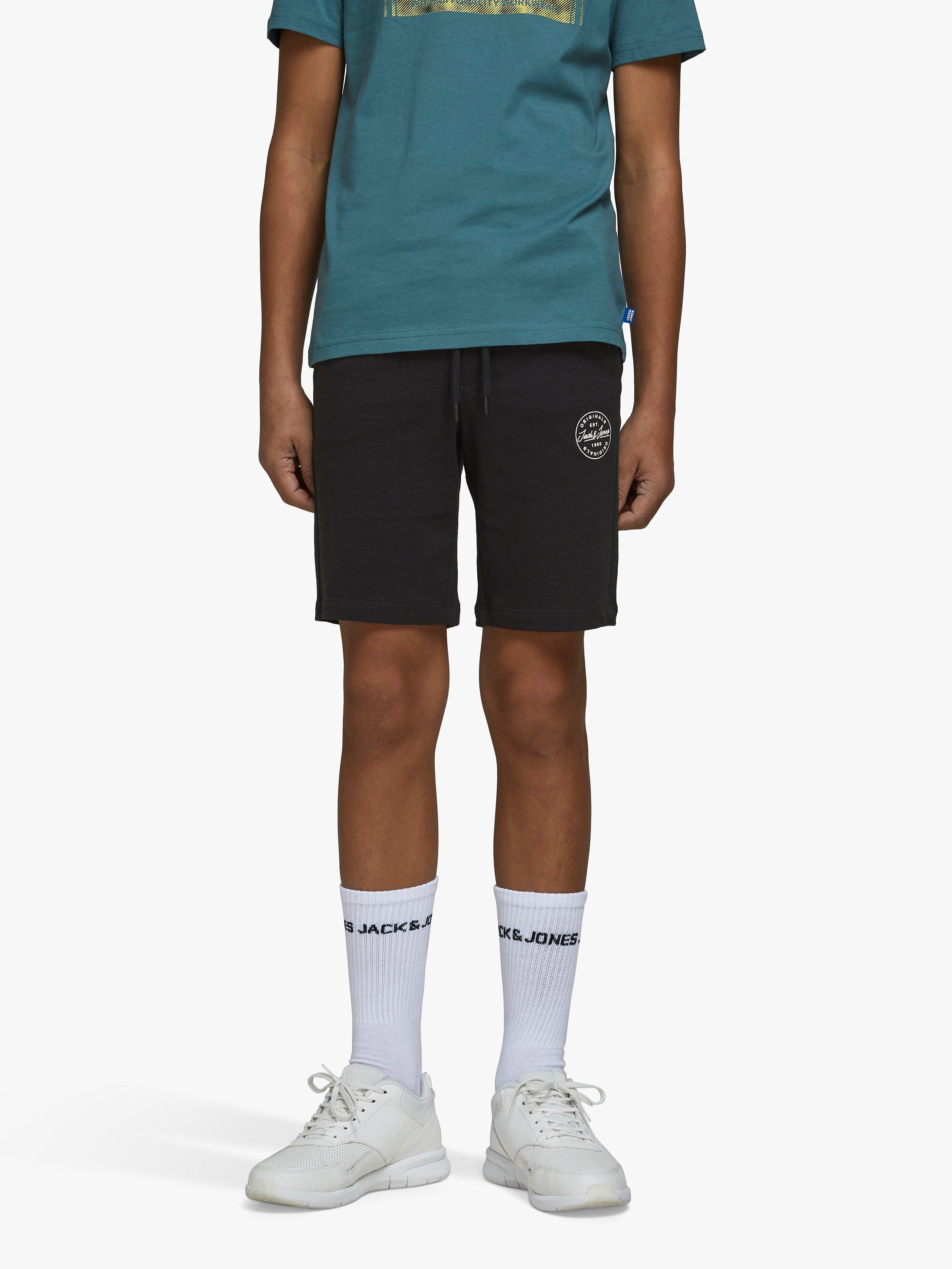 Jack & Jones Junior Sweat Shorts, Blue Mid