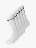 Jack & Jones Kids' Sports Socks, Pack of 5, White