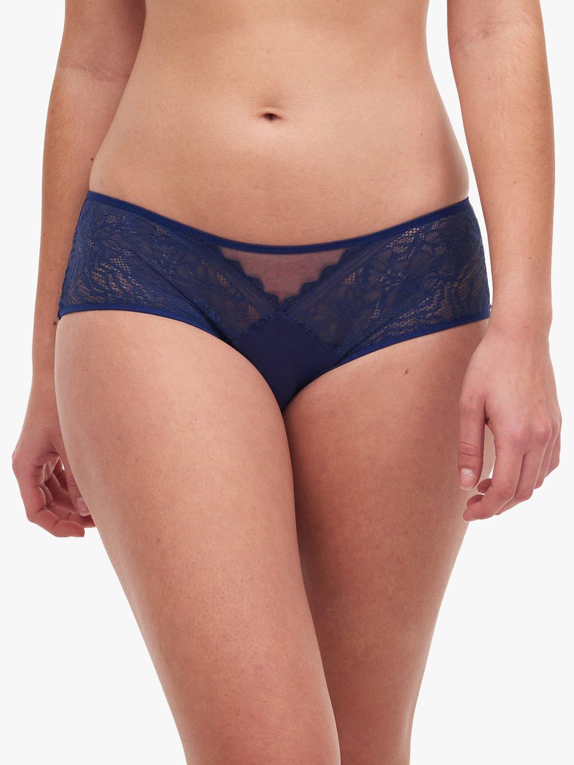 Femilet Floral Touch Short Knickers, Night Blue, S