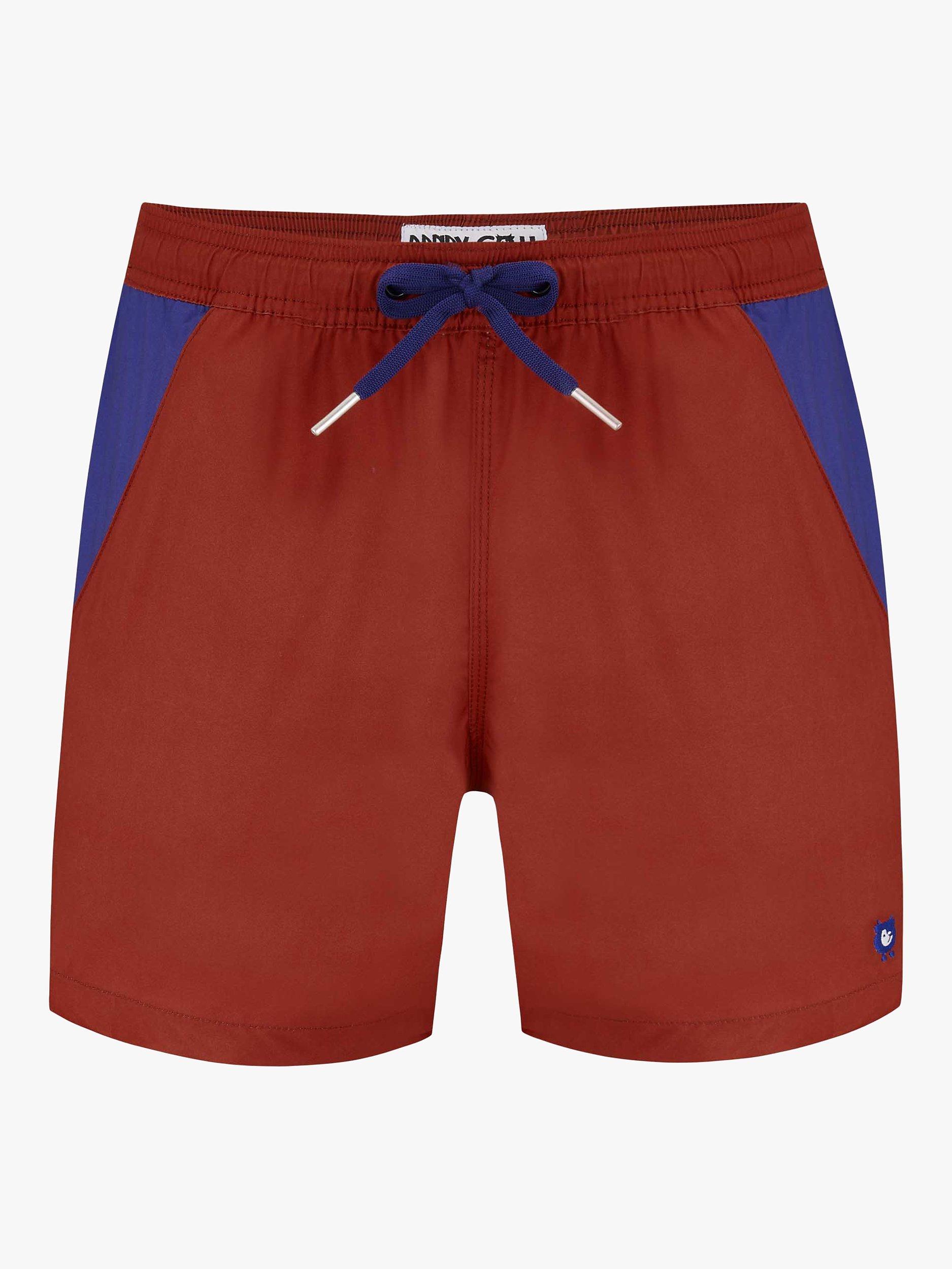 Randy Cow Swim Shorts, Cherry