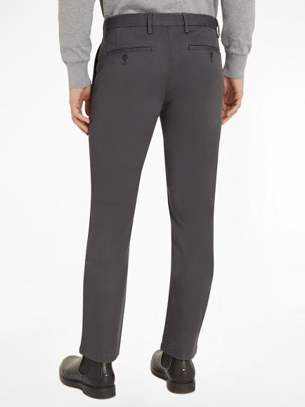 Tommy Hilfiger Straight Fit Denton Chinos - view 2, Dark Ash
