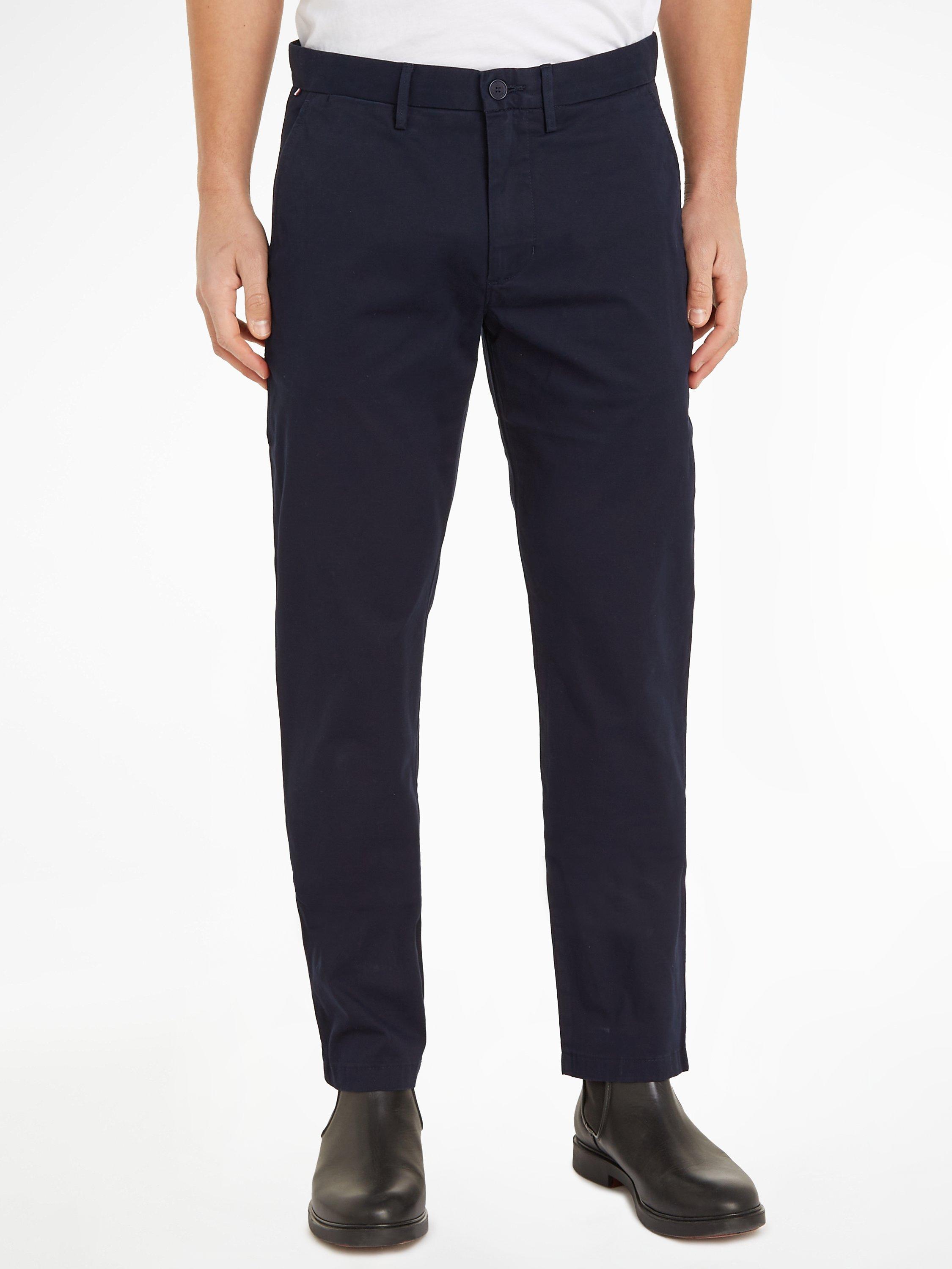 Product image 1 of 5, which shows Tommy Hilfiger Straight Fit Denton Chinos, Desert Sky, 30S
