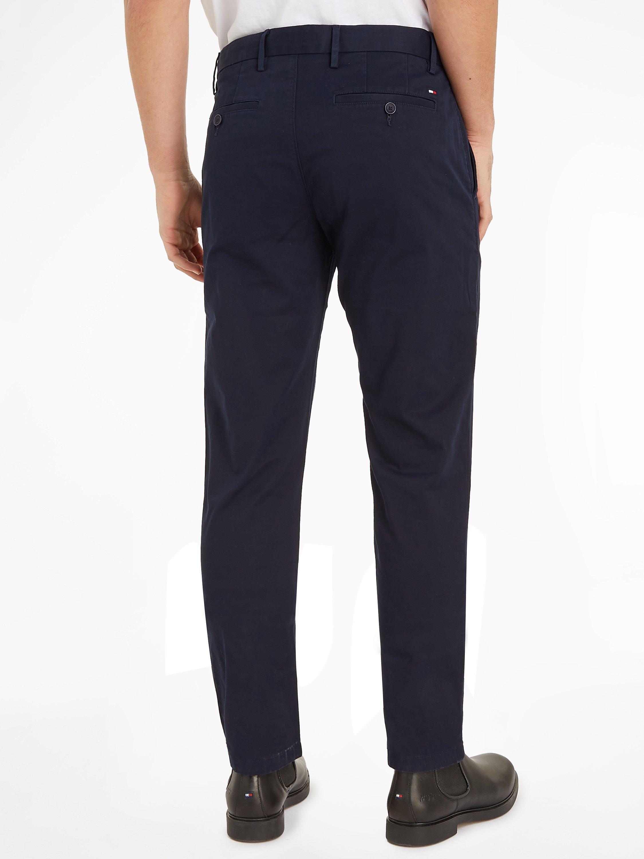 Product image 2 of 5, which shows Tommy Hilfiger Straight Fit Denton Chinos, Desert Sky, 30S