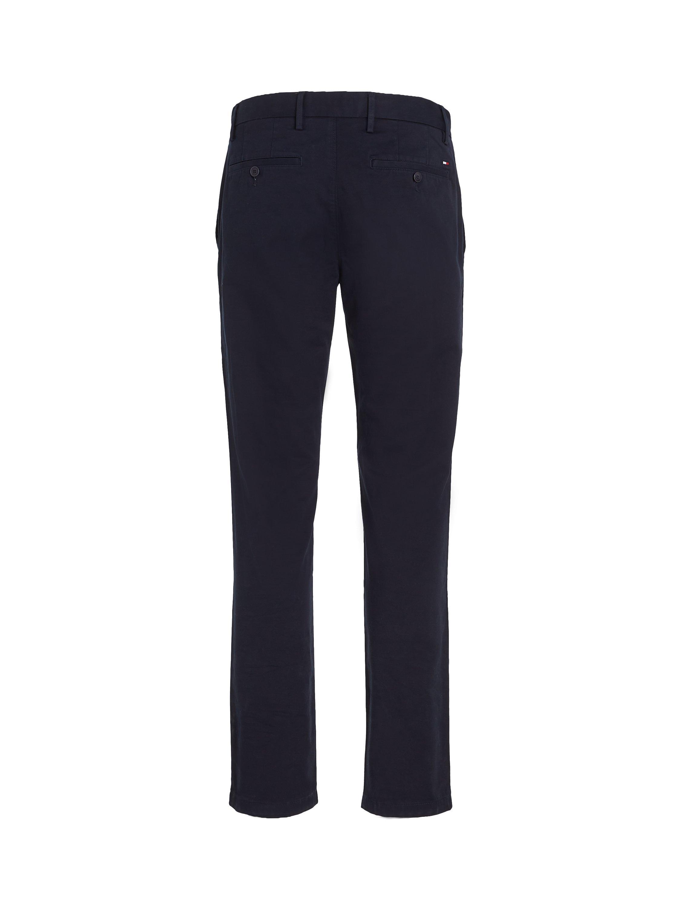 Product image 5 of 5, which shows Tommy Hilfiger Straight Fit Denton Chinos, Desert Sky, 30S