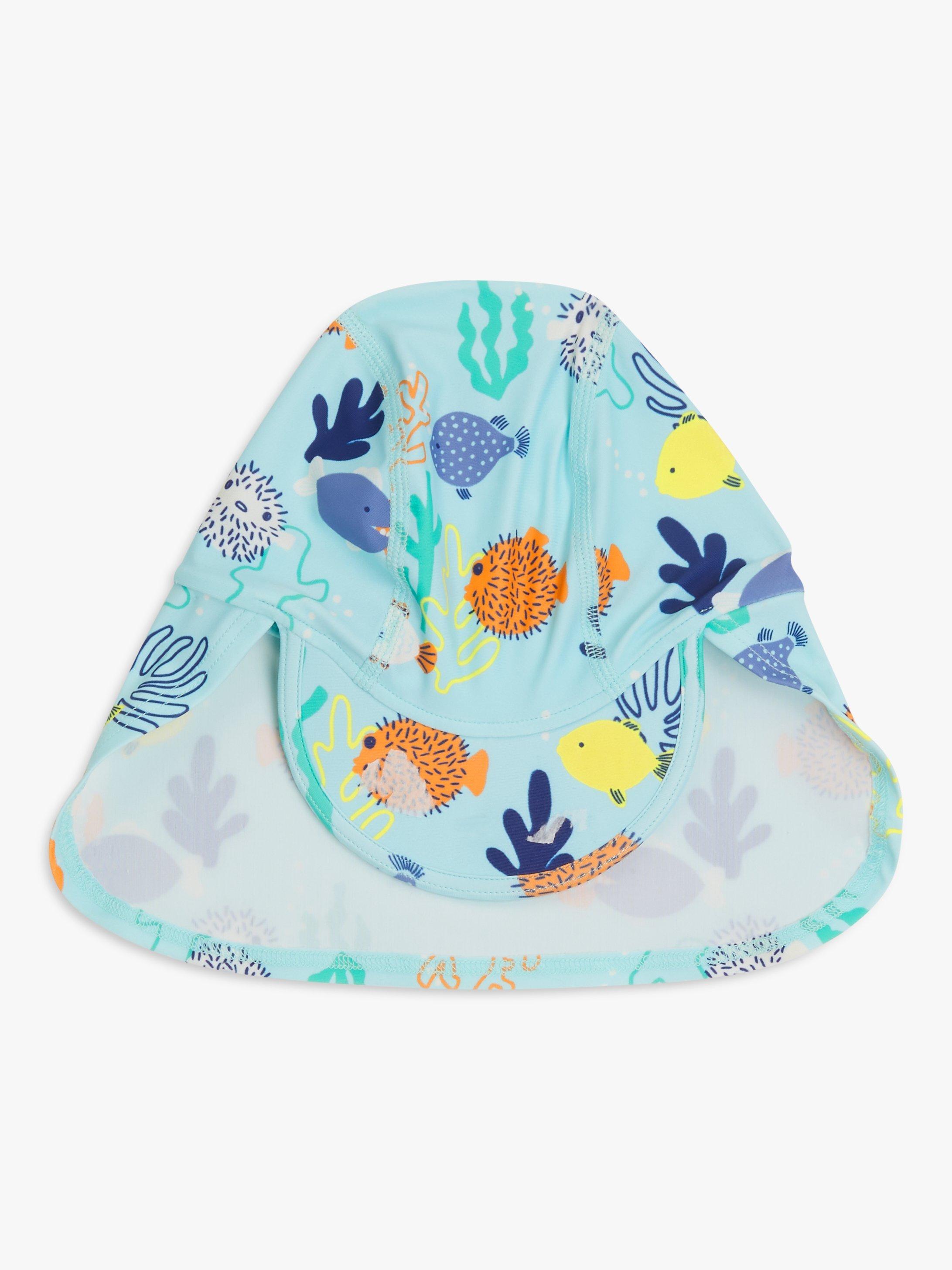 John Lewis Baby Bubblefish Keppi Swim Hat, Multi