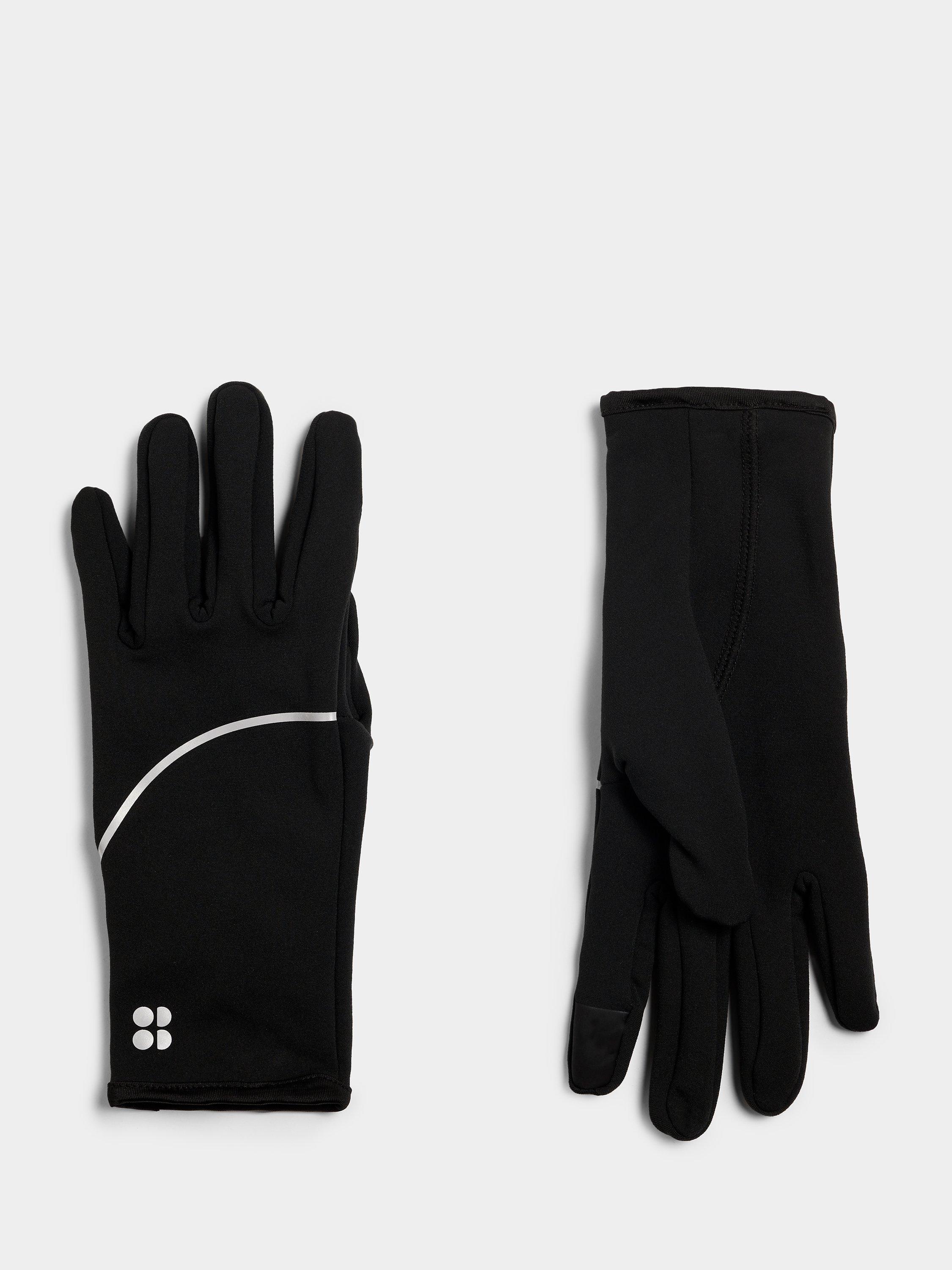 Sweaty Betty Swiftie Run Gloves, Black, S