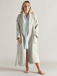 Bedfolk Unisex Dream Cotton Robe, Clay