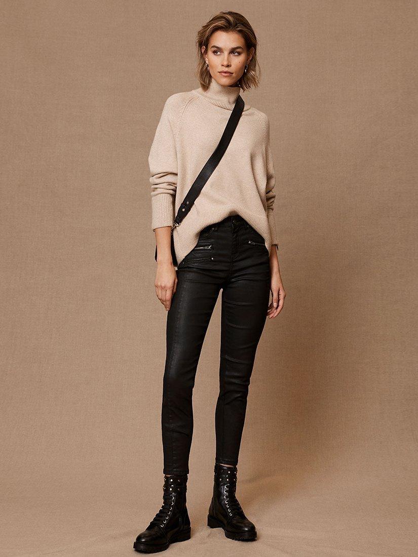 Mint Velvet Denver Coated Jeans